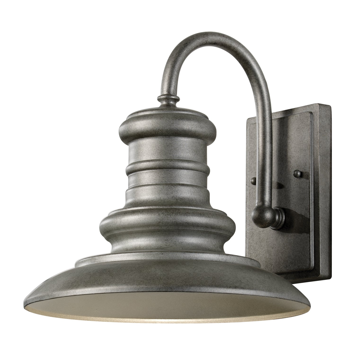 Generation Lighting. - OL8601TRD-L1 - LED Outdoor Wall Sconce - Redding Station - Tarnished Silver