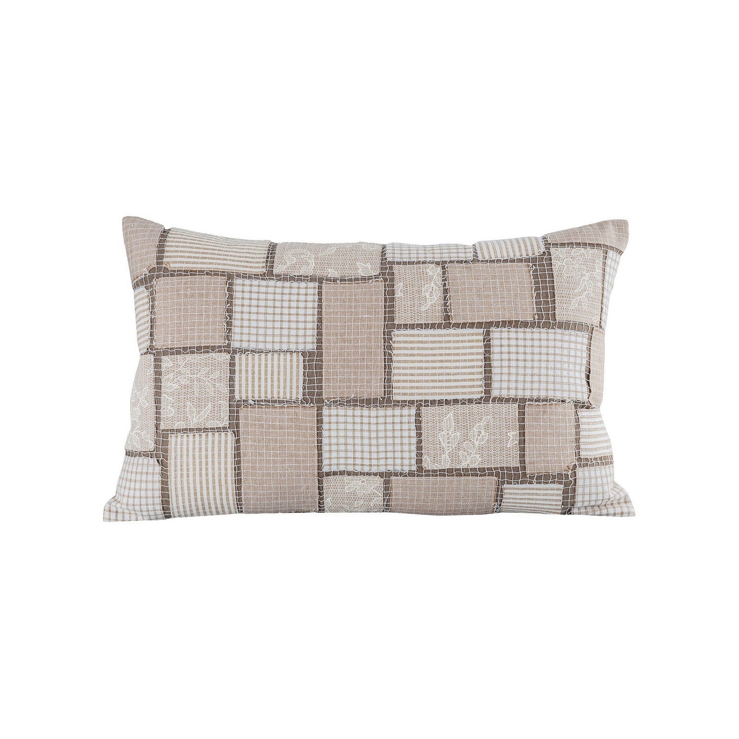 ELK Home - 906091 - Pillow - Patchworth - Crema