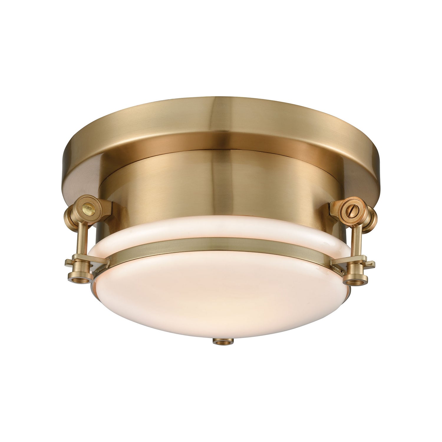 ELK Home - 16092/1 - One Light Flush Mount - Riley - Satin Brass