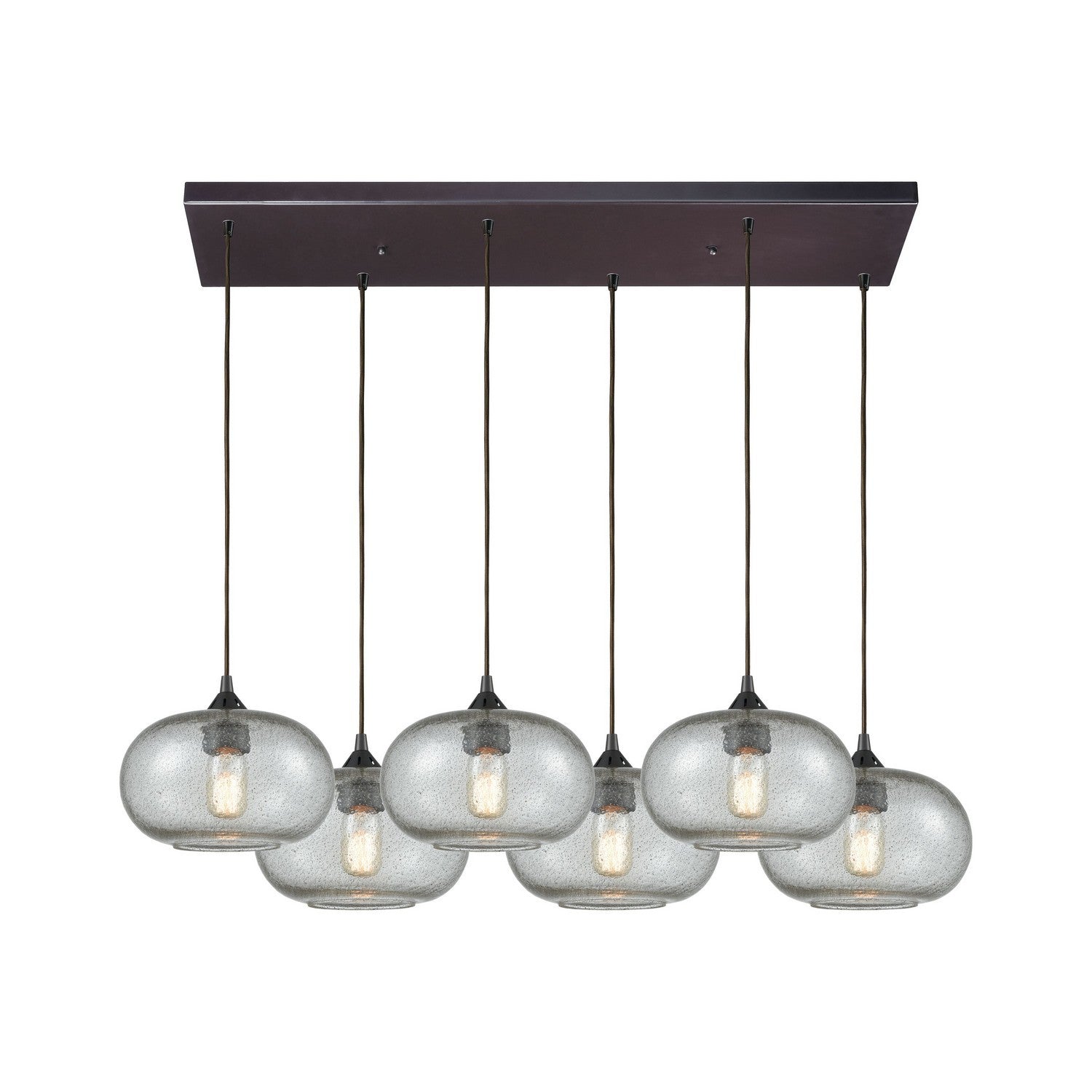 ELK Home - 25124/6RC - Six Light Pendant - Volace - Oil Rubbed Bronze