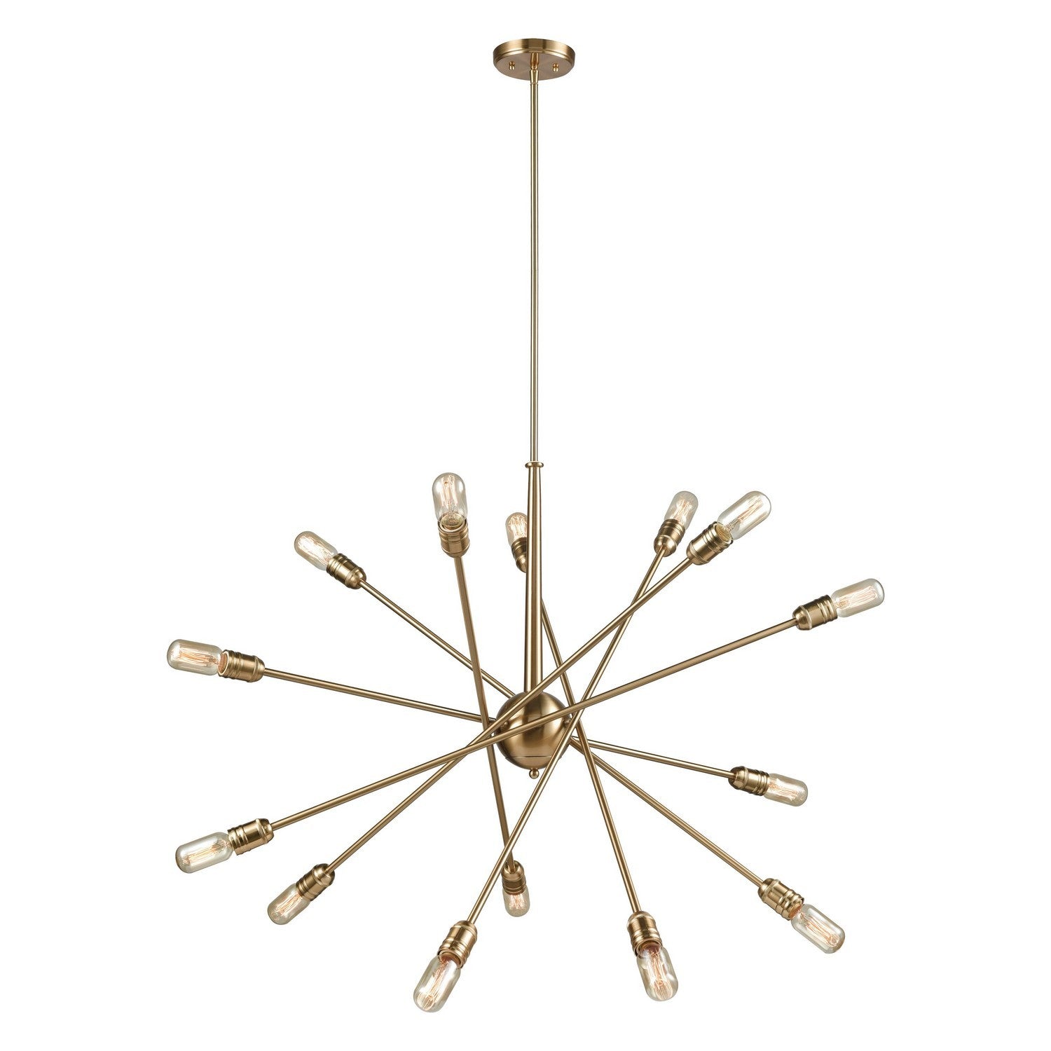 ELK Home - 46242/14 - 14 Light Chandelier - Delphine - Satin Brass