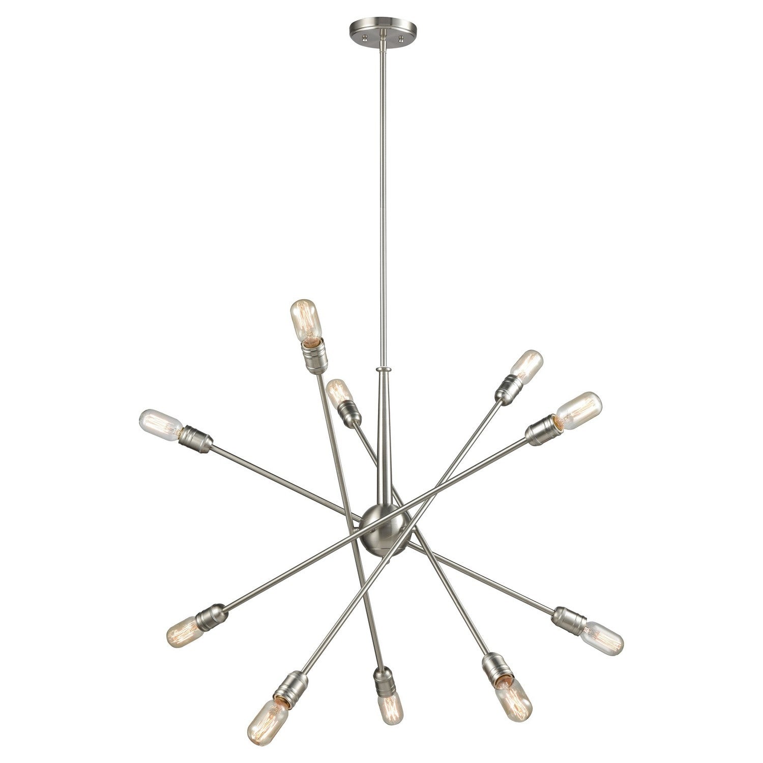 ELK Home - 46261/10 - Ten Light Chandelier - Delphine - Satin Nickel