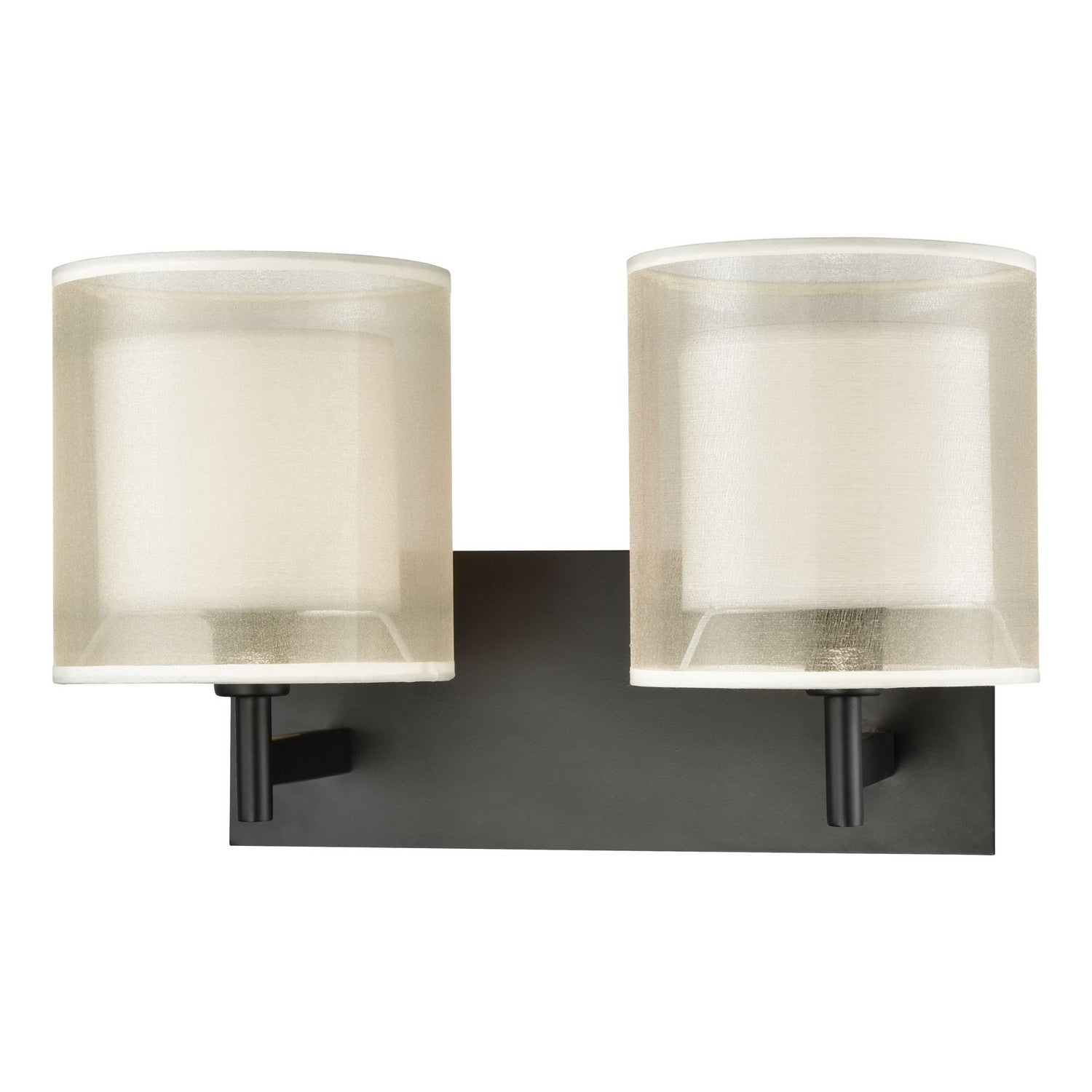 ELK Home - 46301/2 - Two Light Vanity Lamp - Ashland - Matte Black