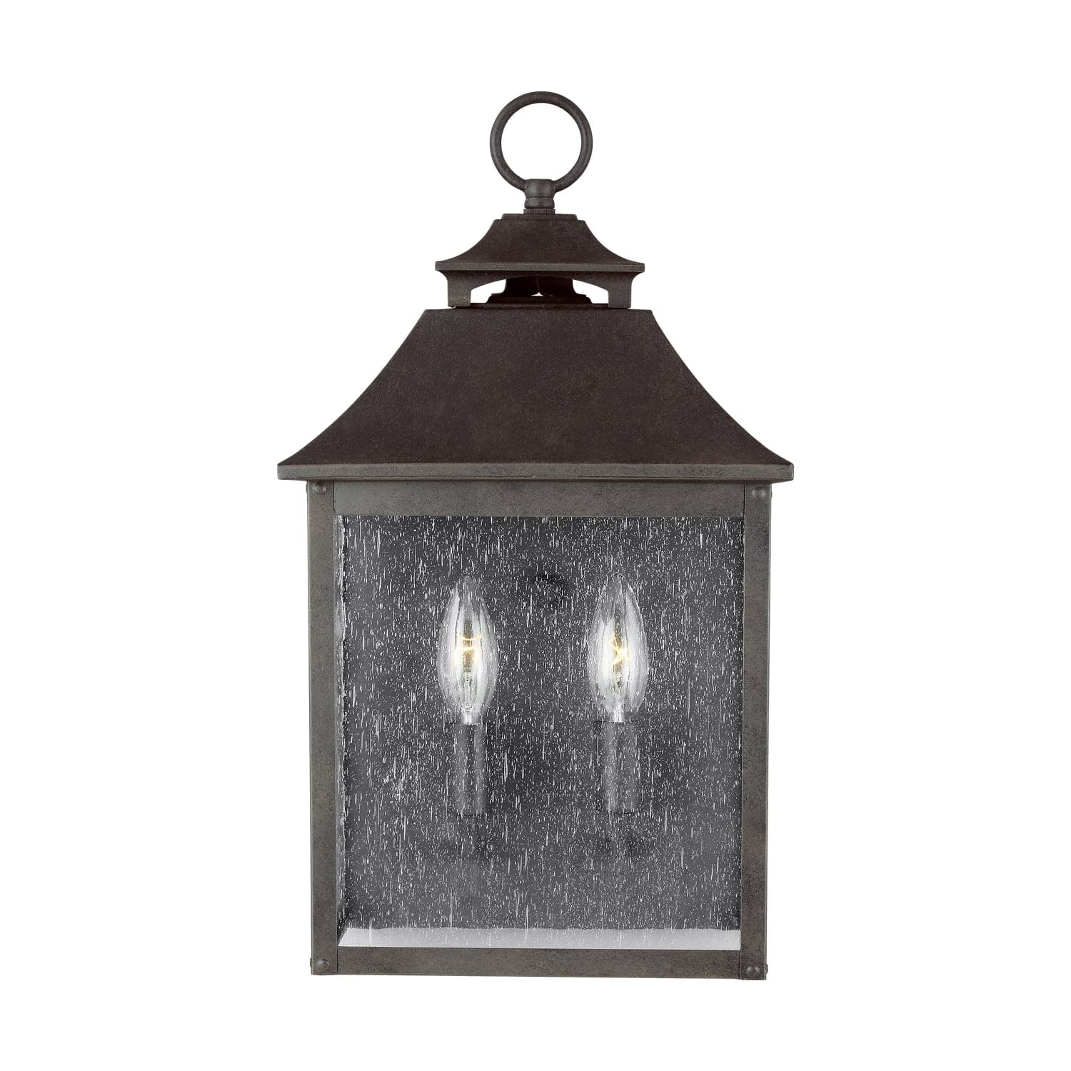 Visual Comfort Studio - OL14400SBL - Two Light Pocket Wall Lantern - Galena - Sable