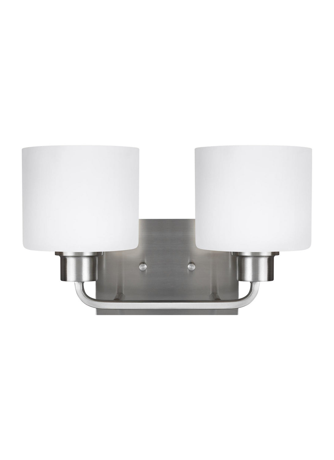 Generation Lighting. - 4428802EN3-962 - Two Light Wall / Bath - Canfield - Brushed Nickel