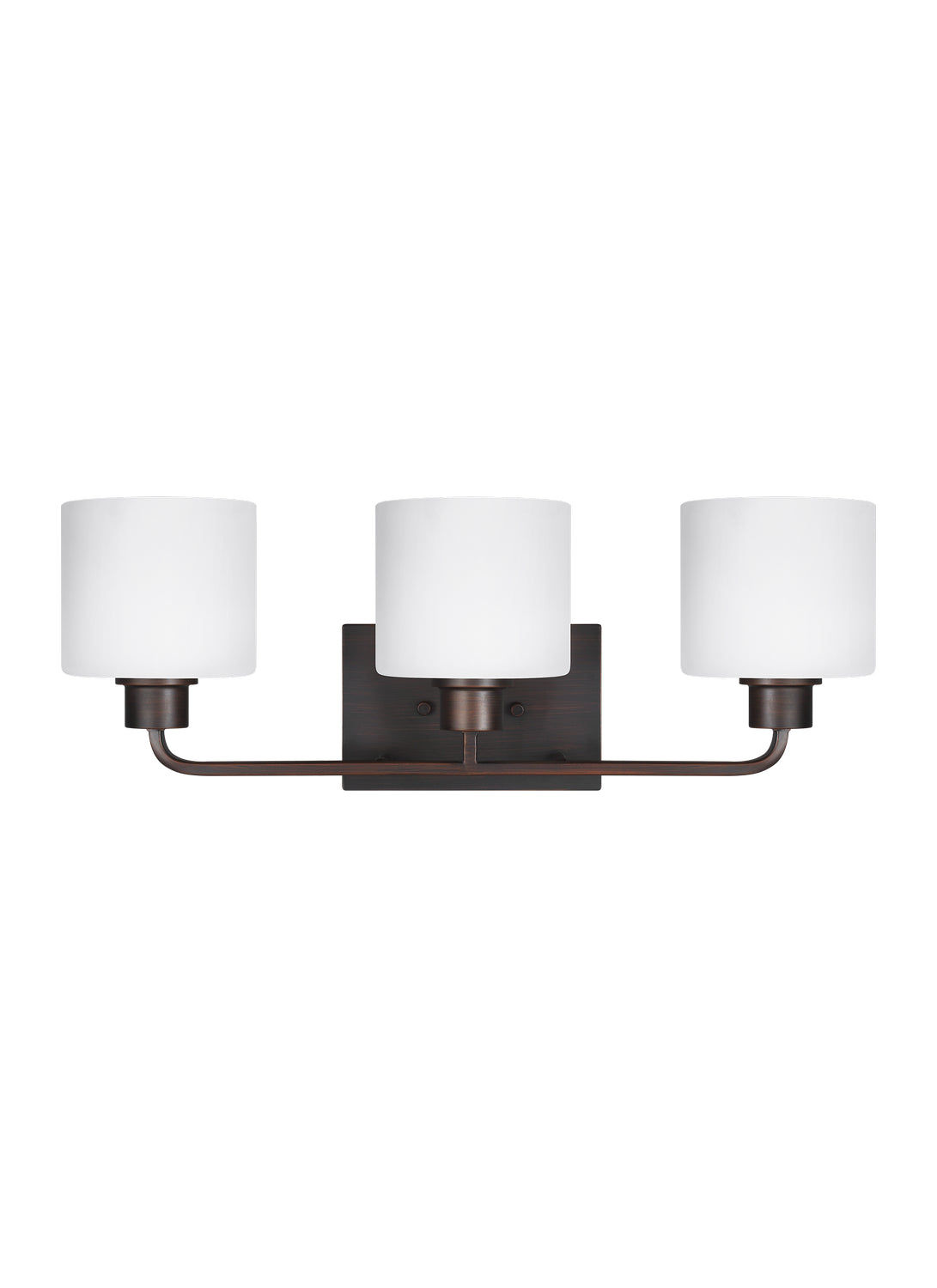 Generation Lighting. - 4428803-710 - Three Light Wall / Bath - Canfield - Bronze