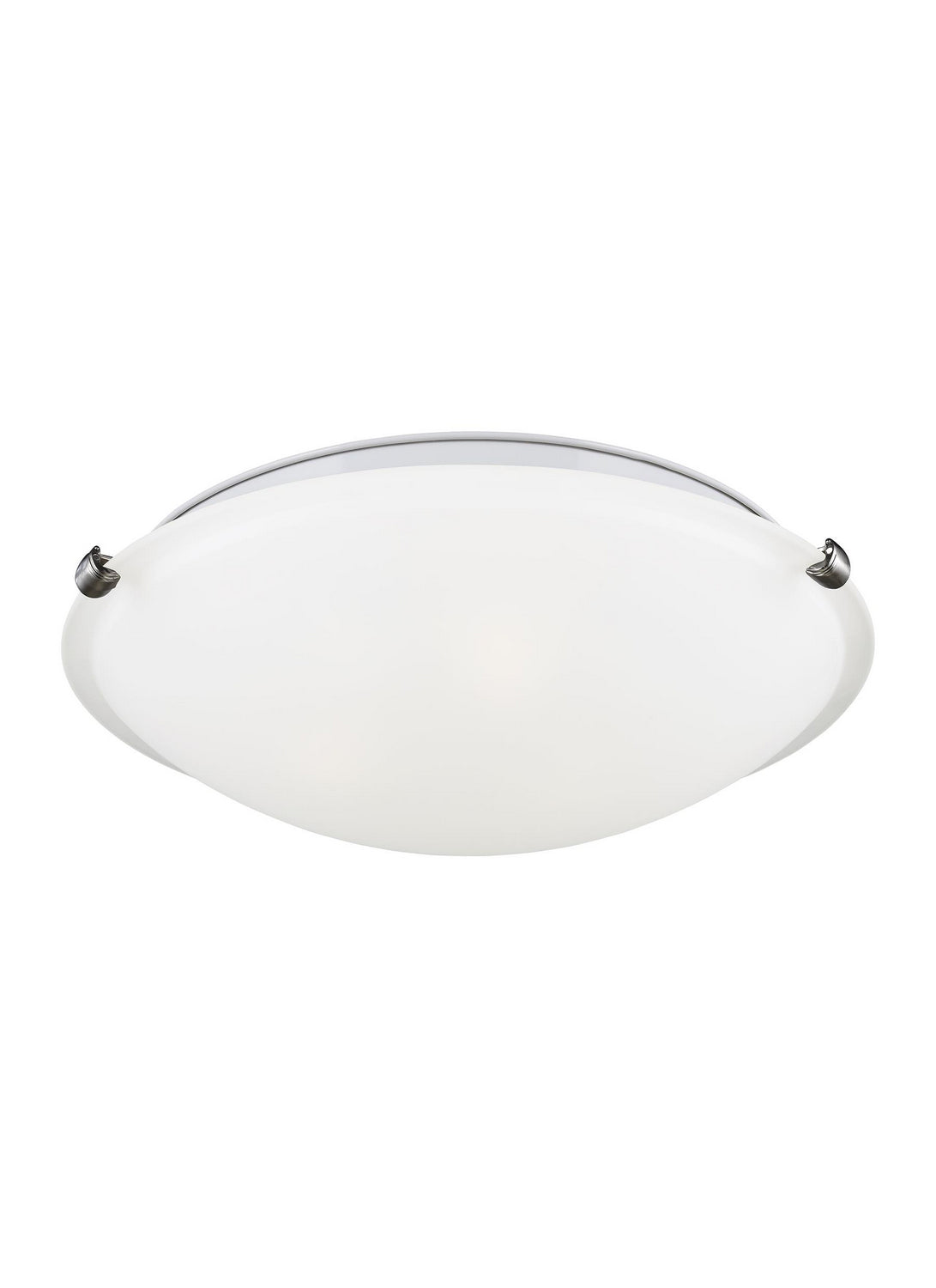 Generation Lighting. - 7443593S-962 - LED Flush Mount - Clip Ceiling Flush Mount - Brushed Nickel