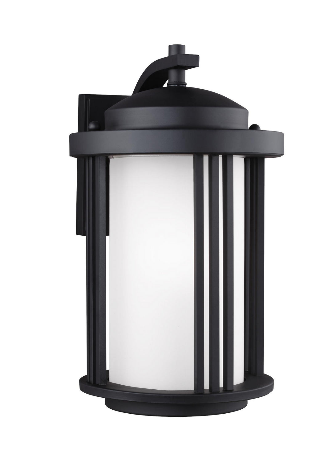 Generation Lighting. - 8747901DEN3-12 - One Light Outdoor Wall Lantern - Crowell - Black