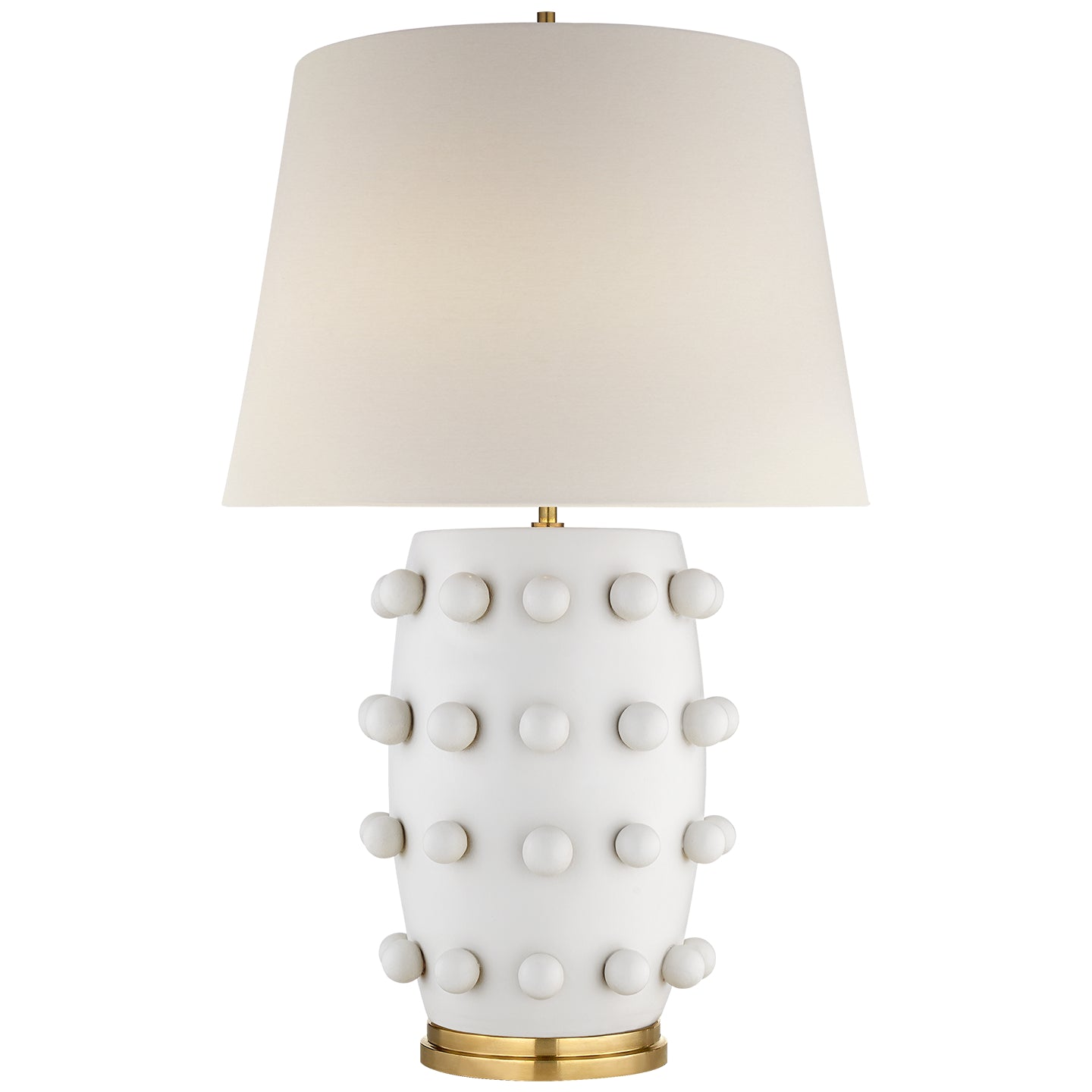 Visual Comfort Signature - KW 3031PW-L - One Light Table Lamp - Linden - Plaster White