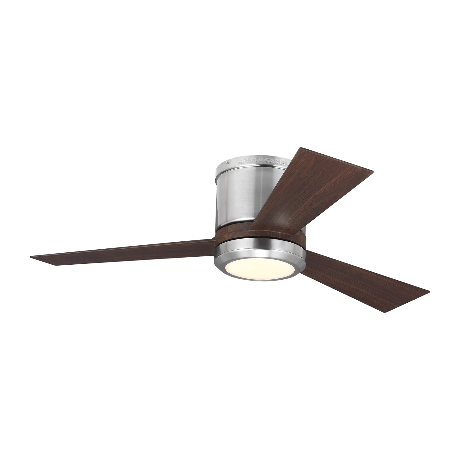 Generation Lighting. - 3CLYR42BSD-V1 - 42" Ceiling Fan - Clarity - Brushed Steel