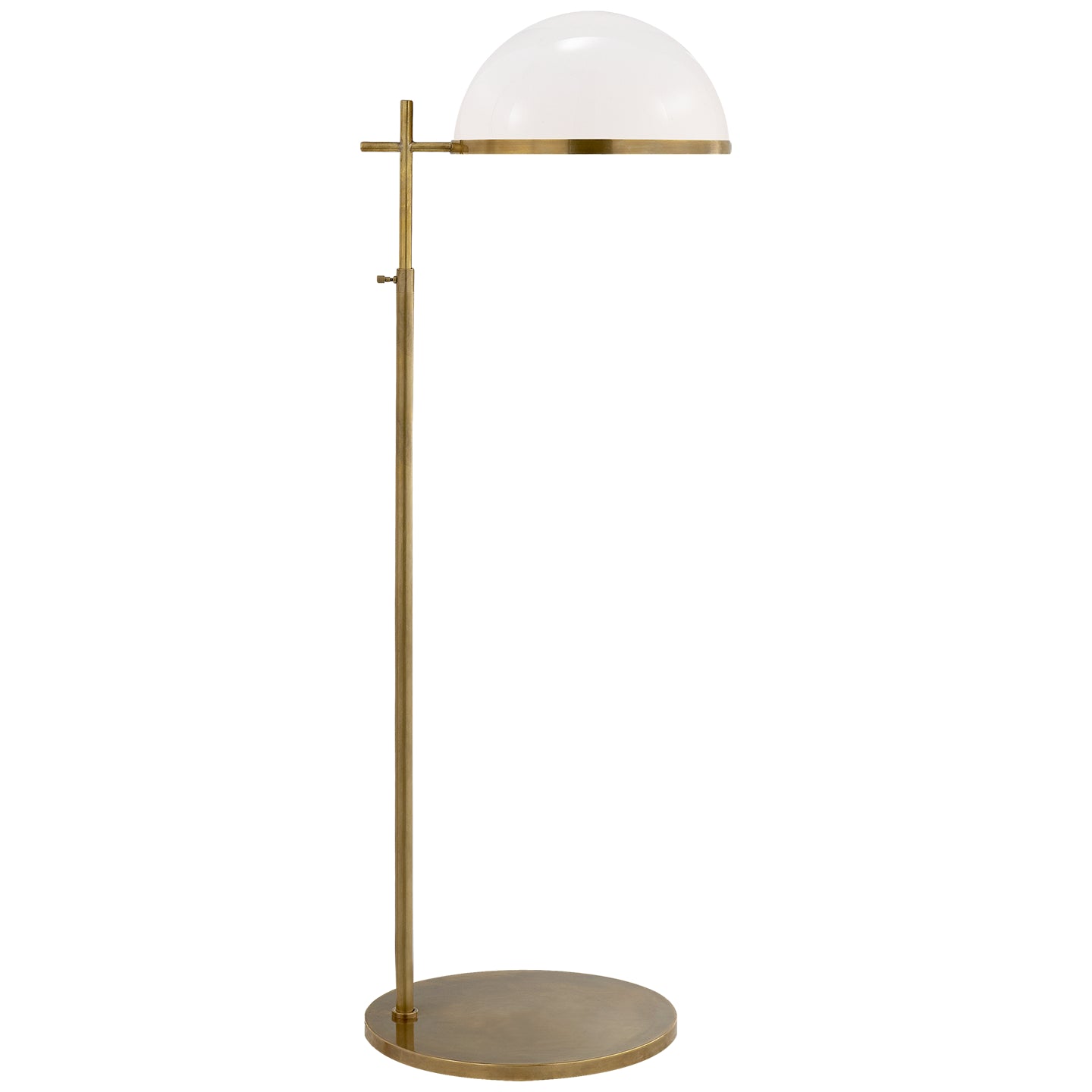 Visual Comfort Signature - KW 1240AB-WG - One Light Floor Lamp - Dulcet - Antique-Burnished Brass