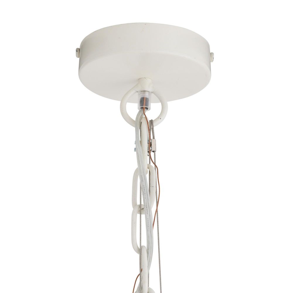 Six Light Chandelier from the Tilda collection in White finish