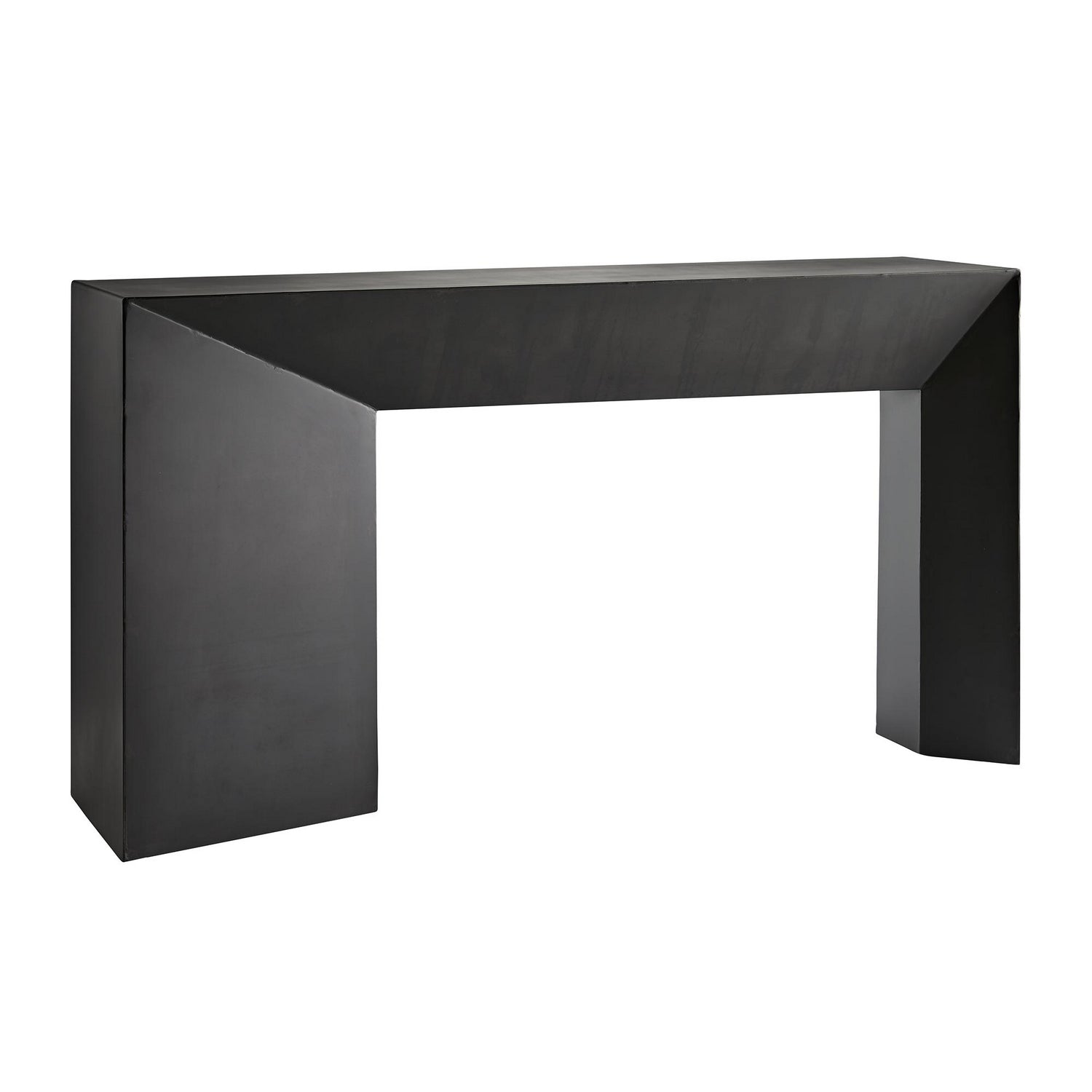 Console from the Mckinley collection in Blackened finish