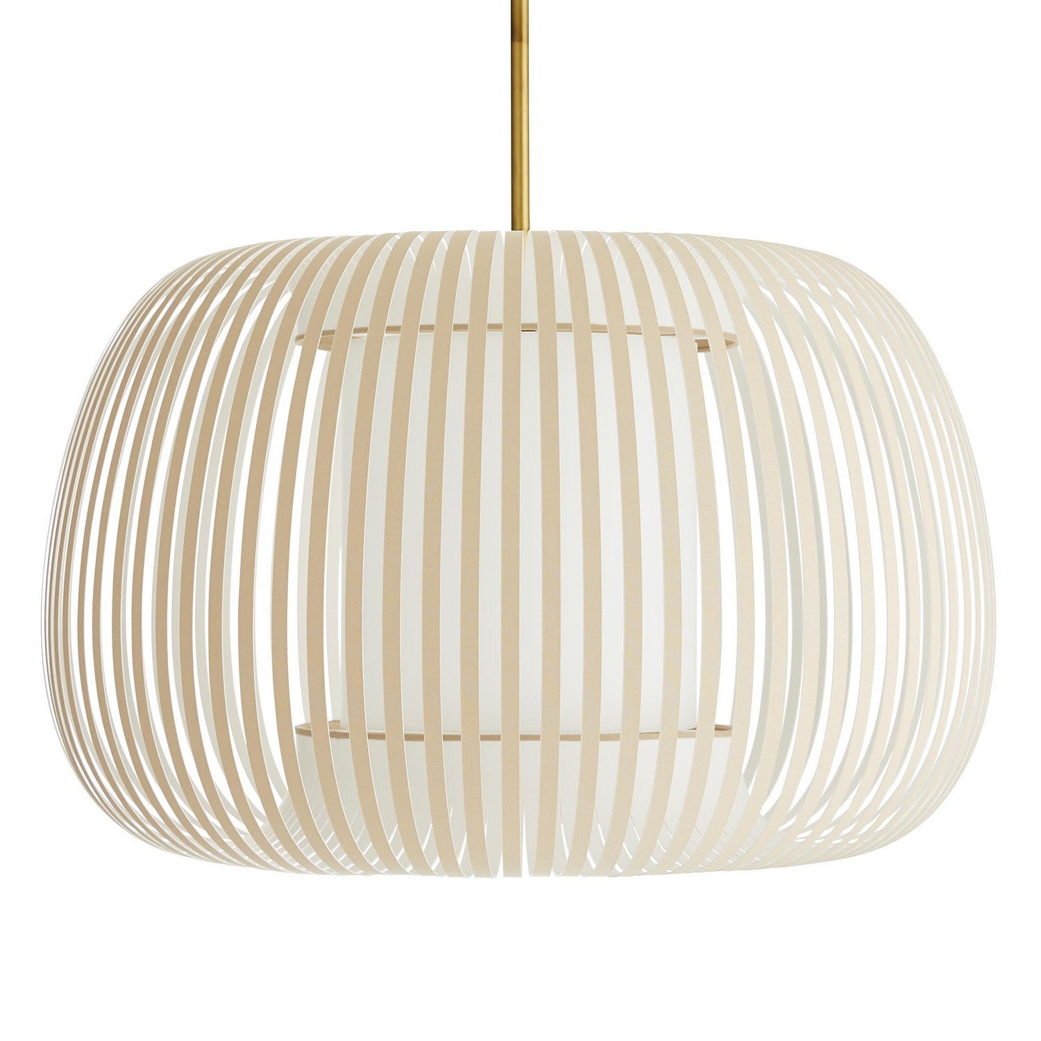 One Light Pendant from the Mia collection in Beige finish