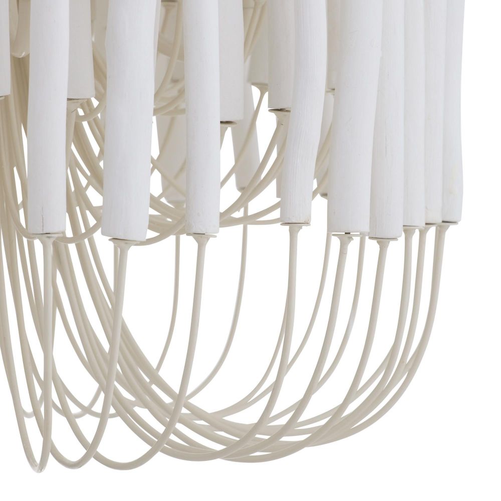 Five Light Chandelier from the Tilda collection in Whitewashed Wood finish