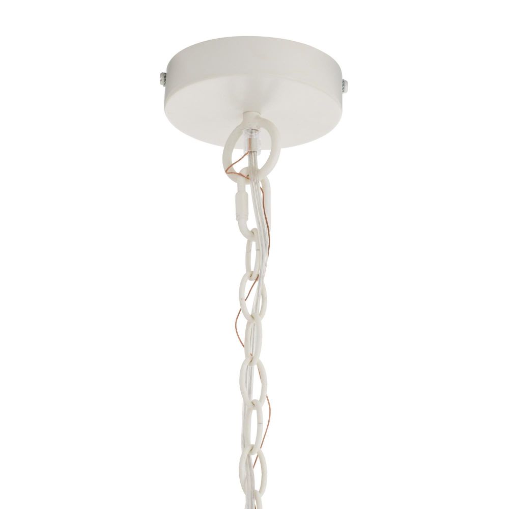 Five Light Chandelier from the Tilda collection in Whitewashed Wood finish