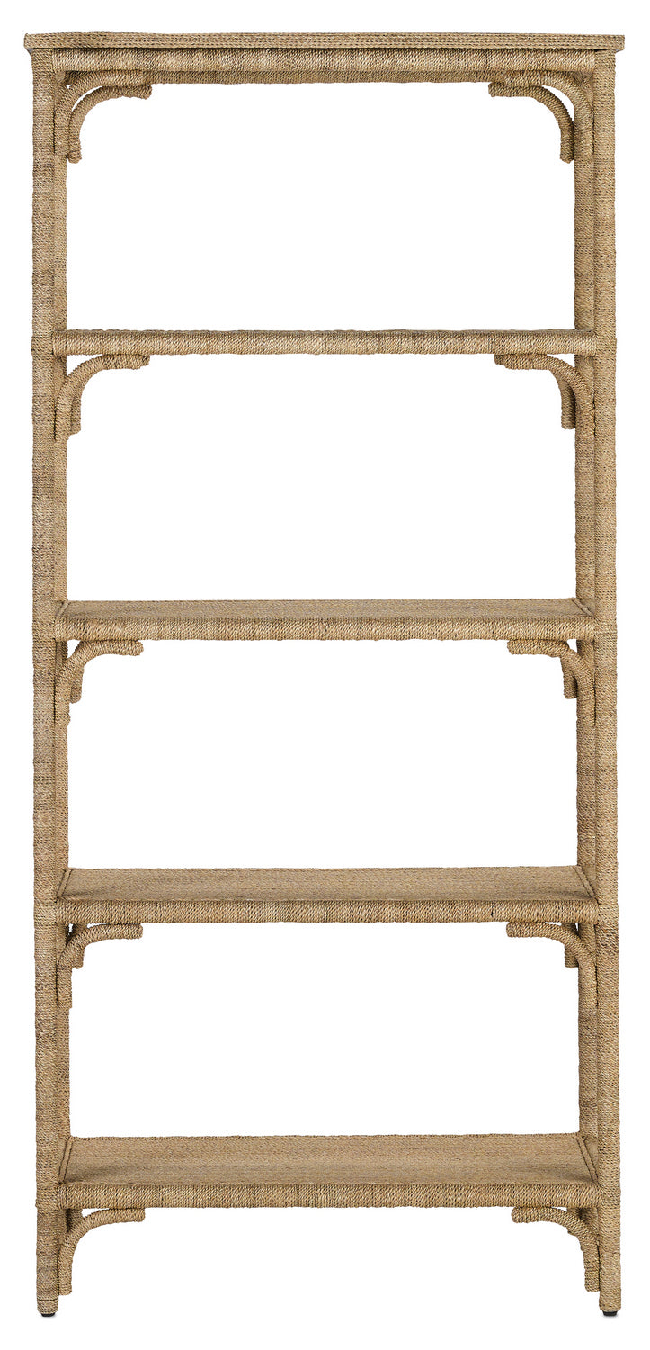 Etagere from the Olisa collection in Natural finish