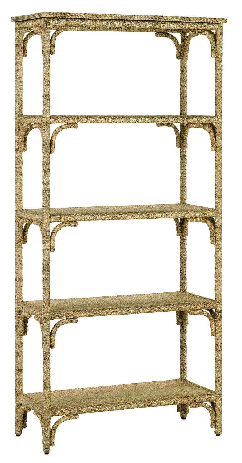 Etagere from the Olisa collection in Natural finish