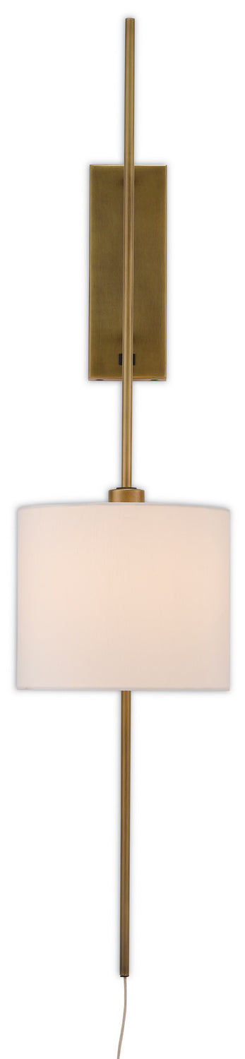 One Light Wall Sconce from the Savill collection in Antique Brass finish