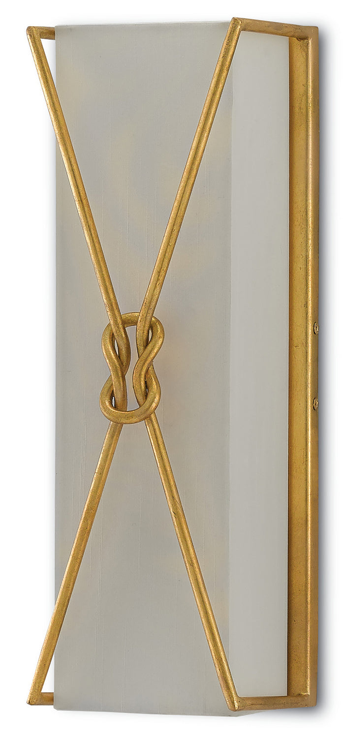 One Light Wall Sconce from the Ariadne collection in Contemporary Gold Leaf finish