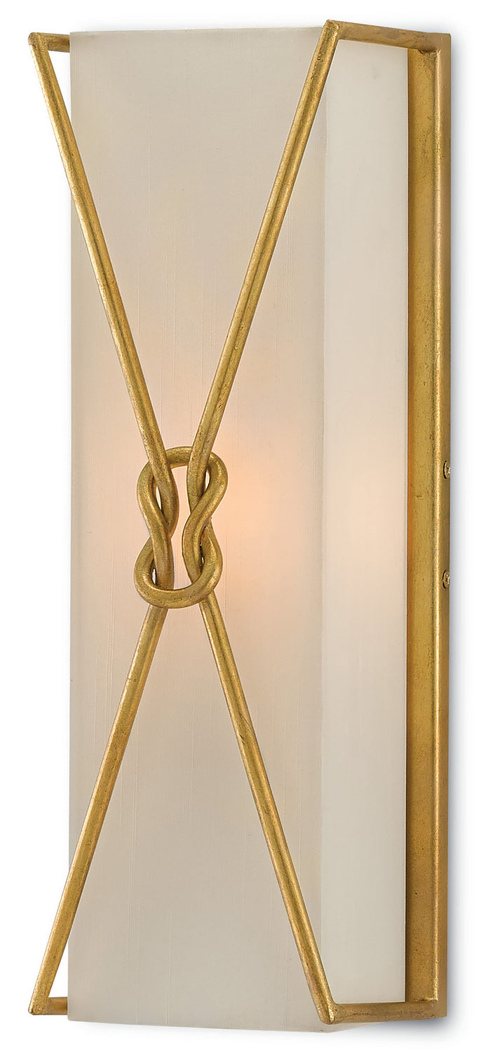 One Light Wall Sconce from the Ariadne collection in Contemporary Gold Leaf finish