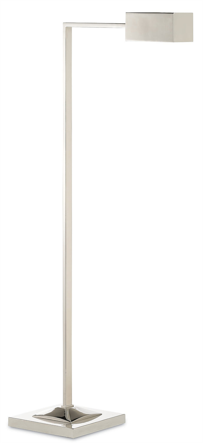 One Light Floor Lamp from the Ruxley collection in Polished Nickel finish