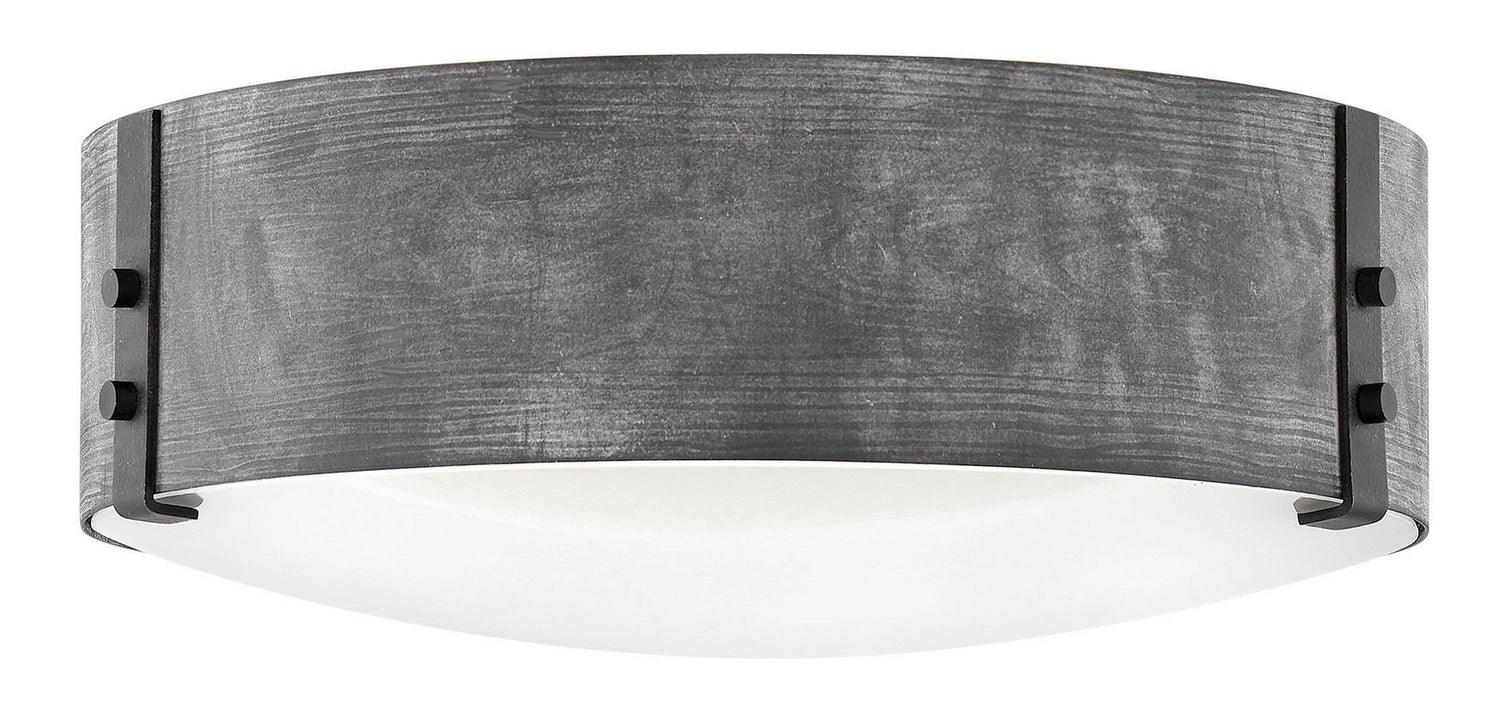 Hinkley - 29203DZ - LED Flush Mount - Sawyer - Aged Zinc