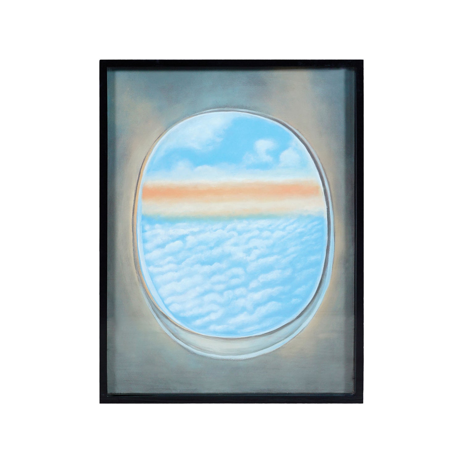 ELK Home - 7011-1390E - Wall Decor - Plane Window - Gloss Black