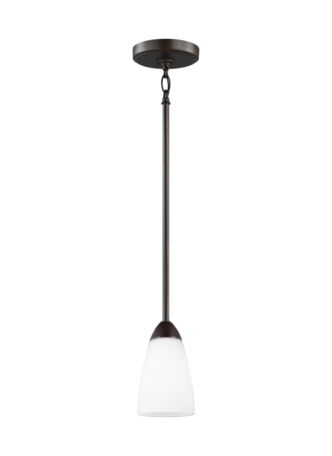 Generation Lighting. - 6120201EN3-710 - One Light Mini-Pendant - Seville - Bronze