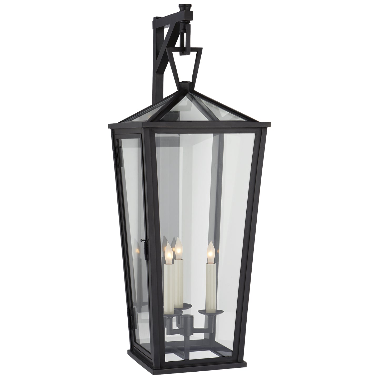 Visual Comfort Signature - CHO 2789BZ-CG - Three Light Wall Lantern - Darlana Outdoor - Bronze