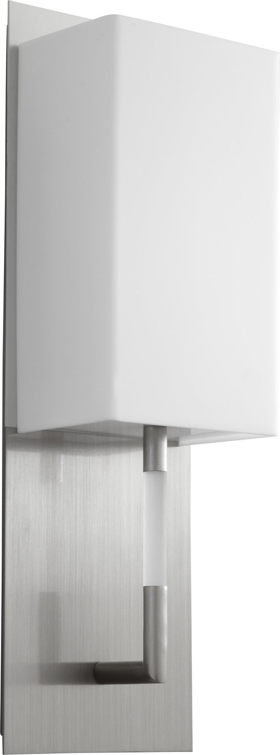 Oxygen - 3-564-224 - LED Wall Sconce - Epoch - Satin Nickel W/ Matte White Acrylic