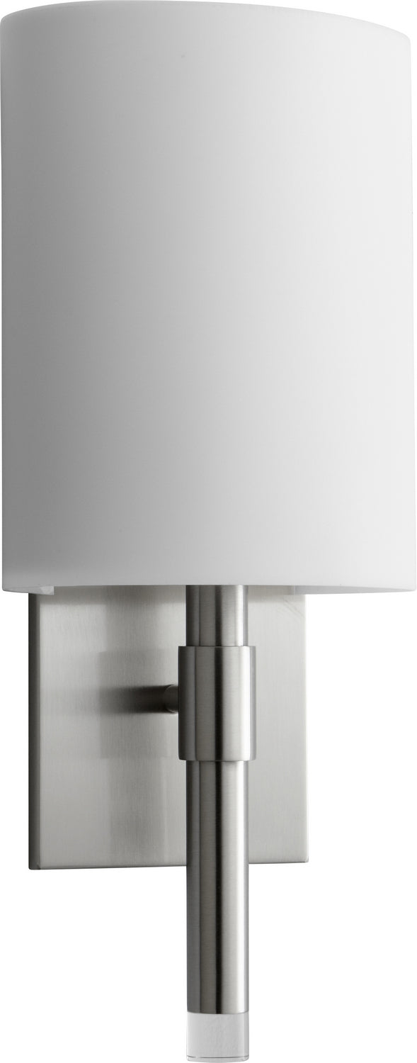 Oxygen - 3-587-224 - LED Wall Sconce - Beacon - Satin Brass W/ Matte White Acrylic