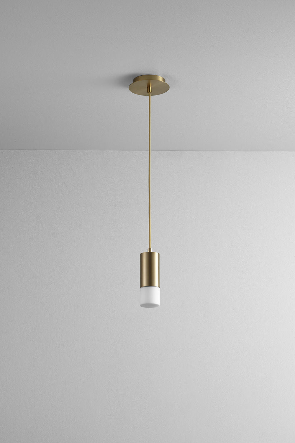 Oxygen - 3-607-140 - LED Pendant - Magneta - Aged Brass