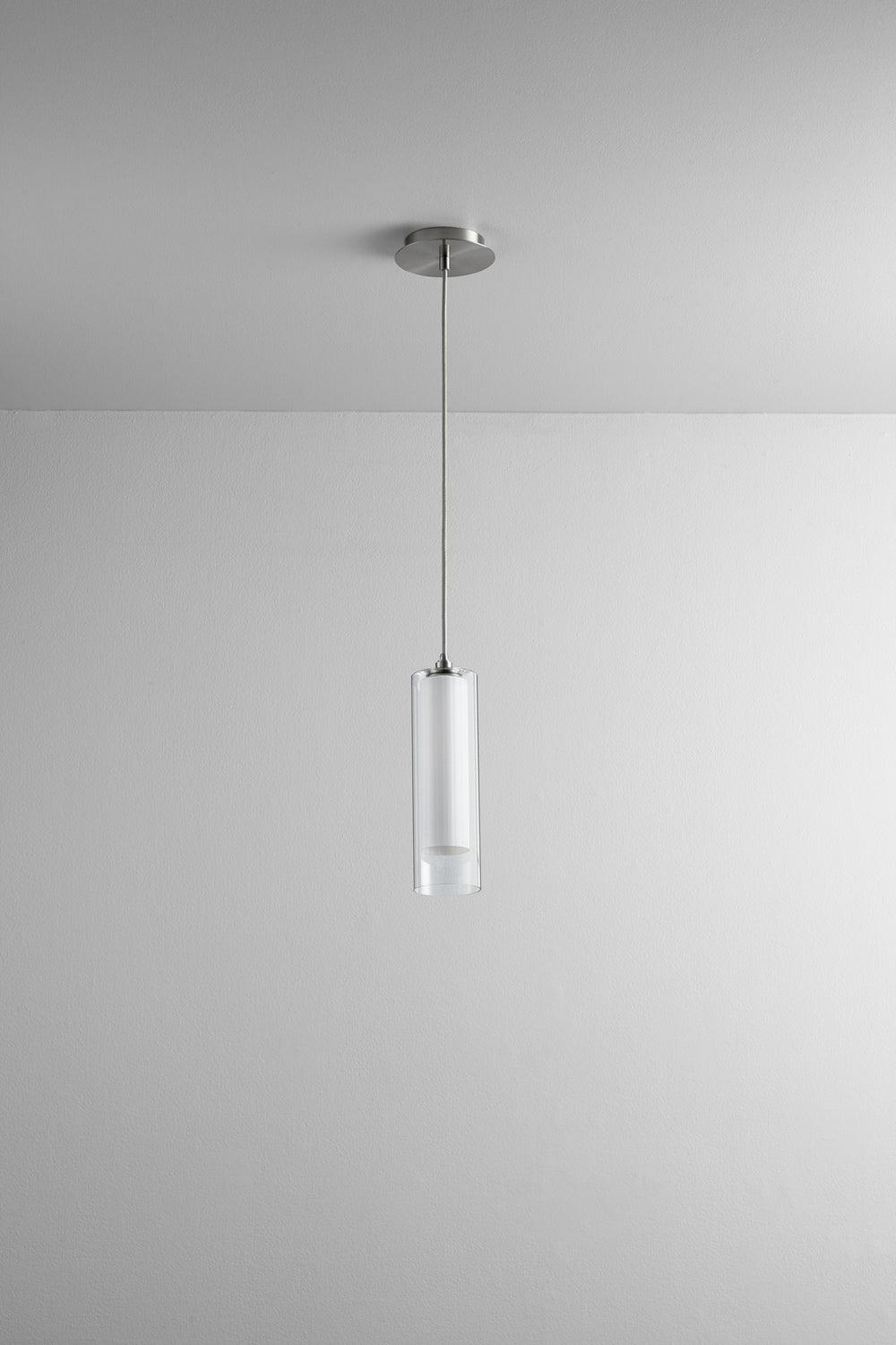 Oxygen - 3-609-124 - LED Pendant - Gratis - Satin Nickel W/ Satin Opal