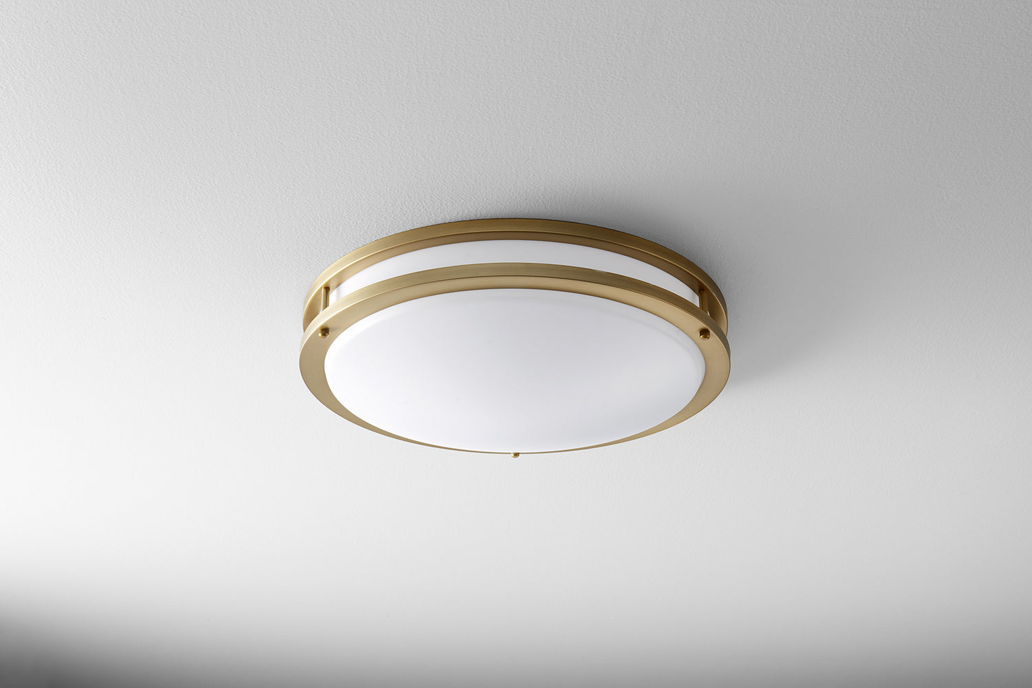 Oxygen - 3-620-40 - LED Ceiling Mount - Oracle - Aged Brass