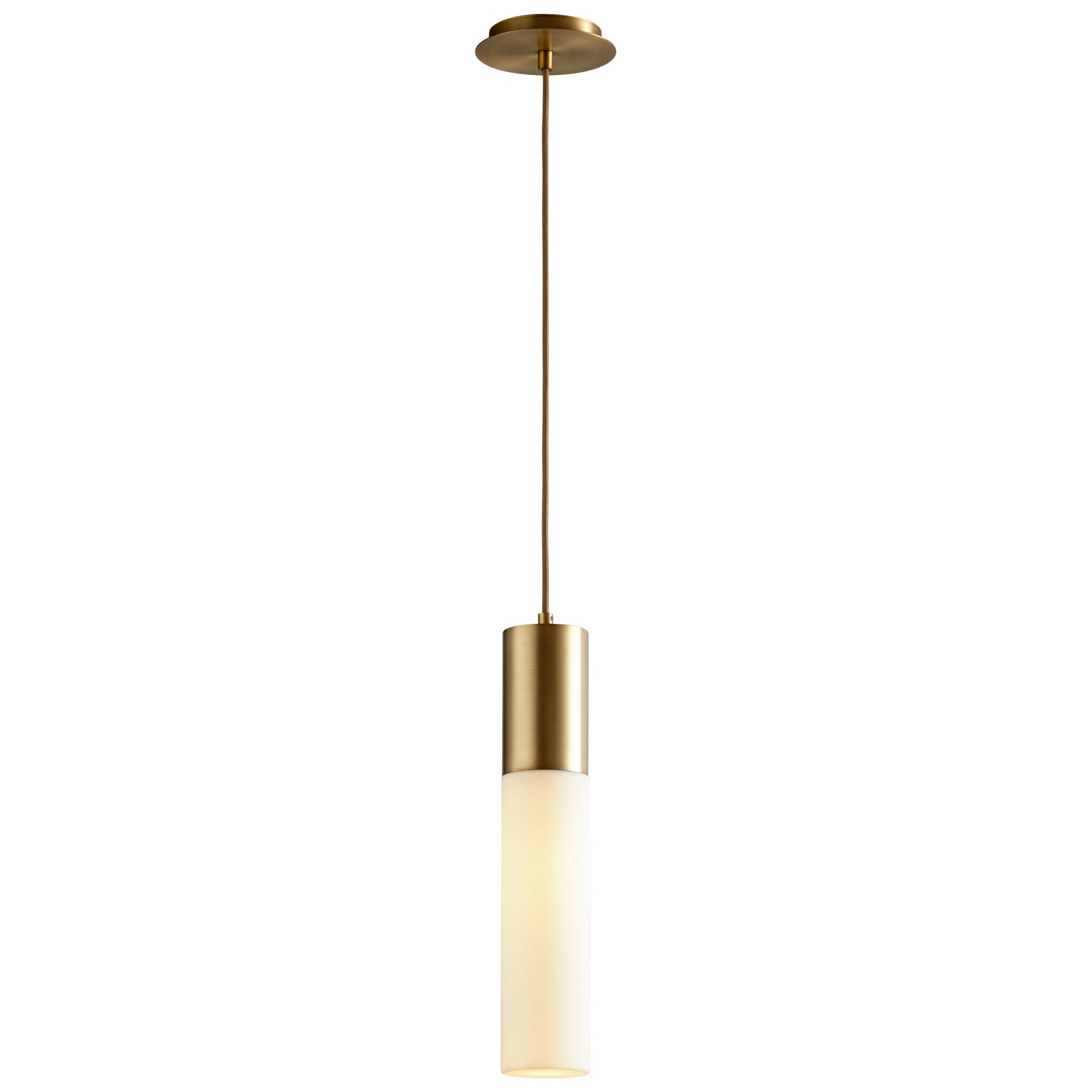 Oxygen - 3-653-40 - LED Pendant - Magnum - Aged Brass