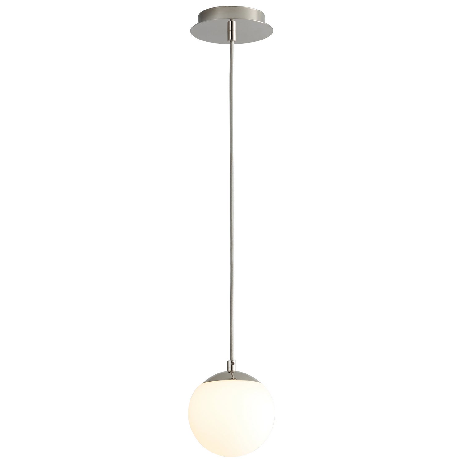 Oxygen - 3-670-20 - LED Pendant - Luna - Polished Nickel