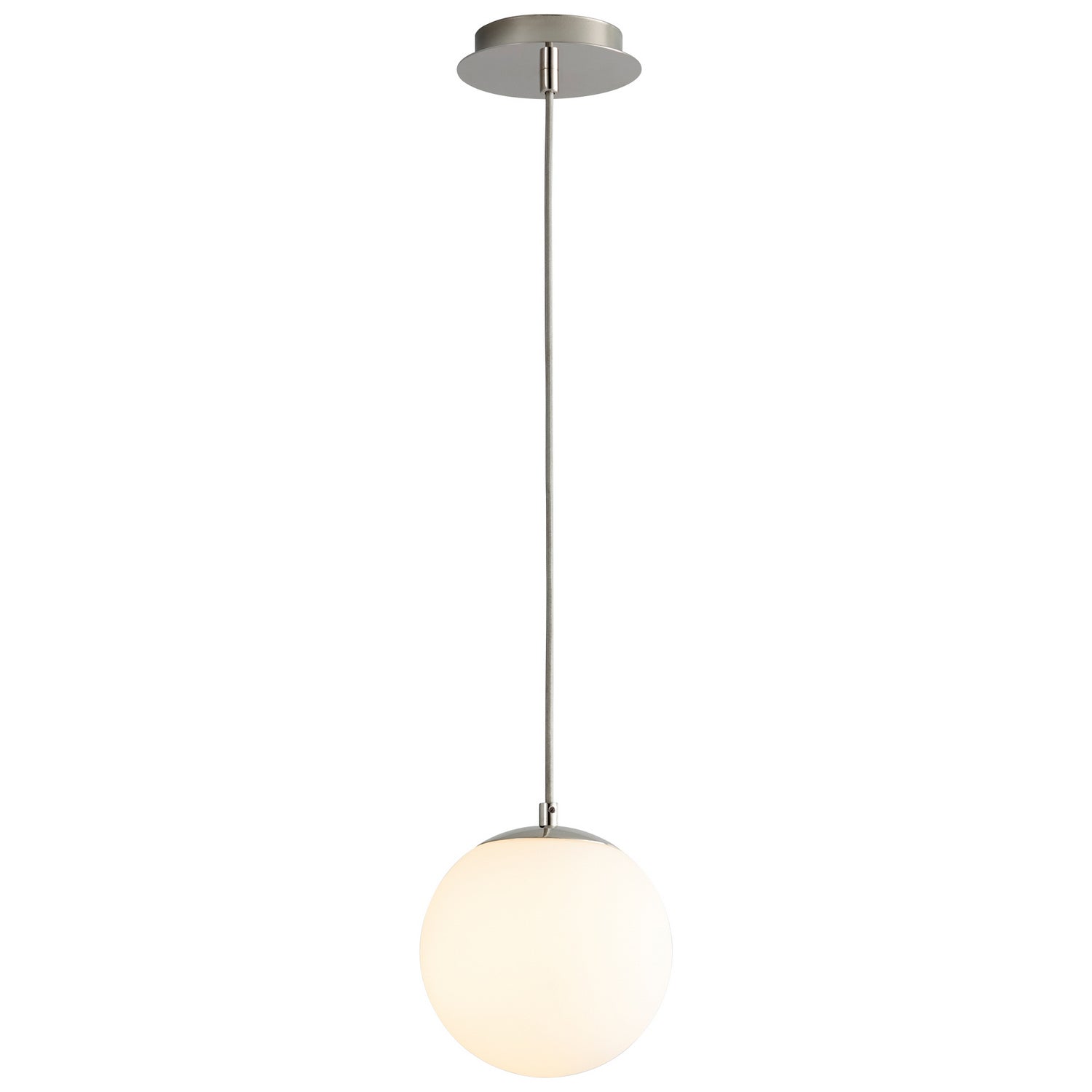 Oxygen - 3-671-20 - LED Pendant - Luna - Polished Nickel