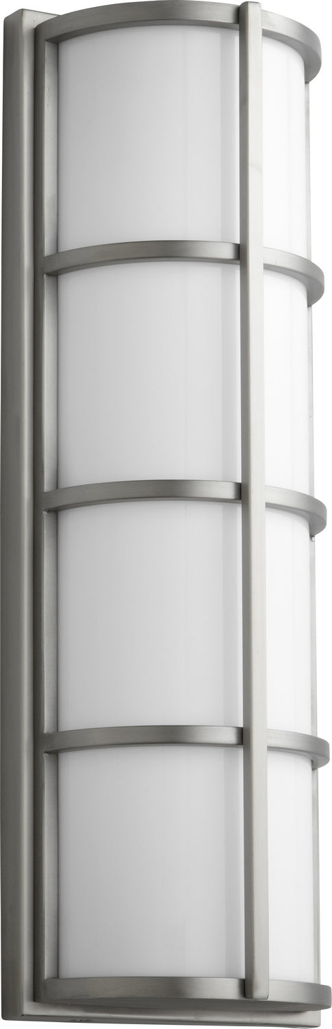 Oxygen - 3-713-224 - LED Outdoor Lantern - Leda - Satin Nickel