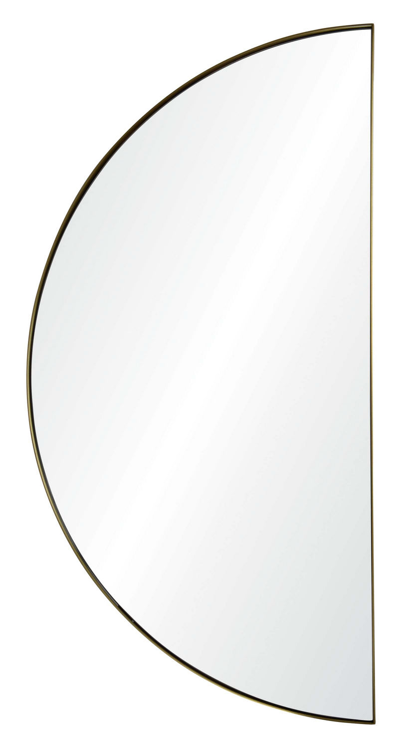 Renwil - MT2063 - Mirror - Halfmoon - Satin Brass