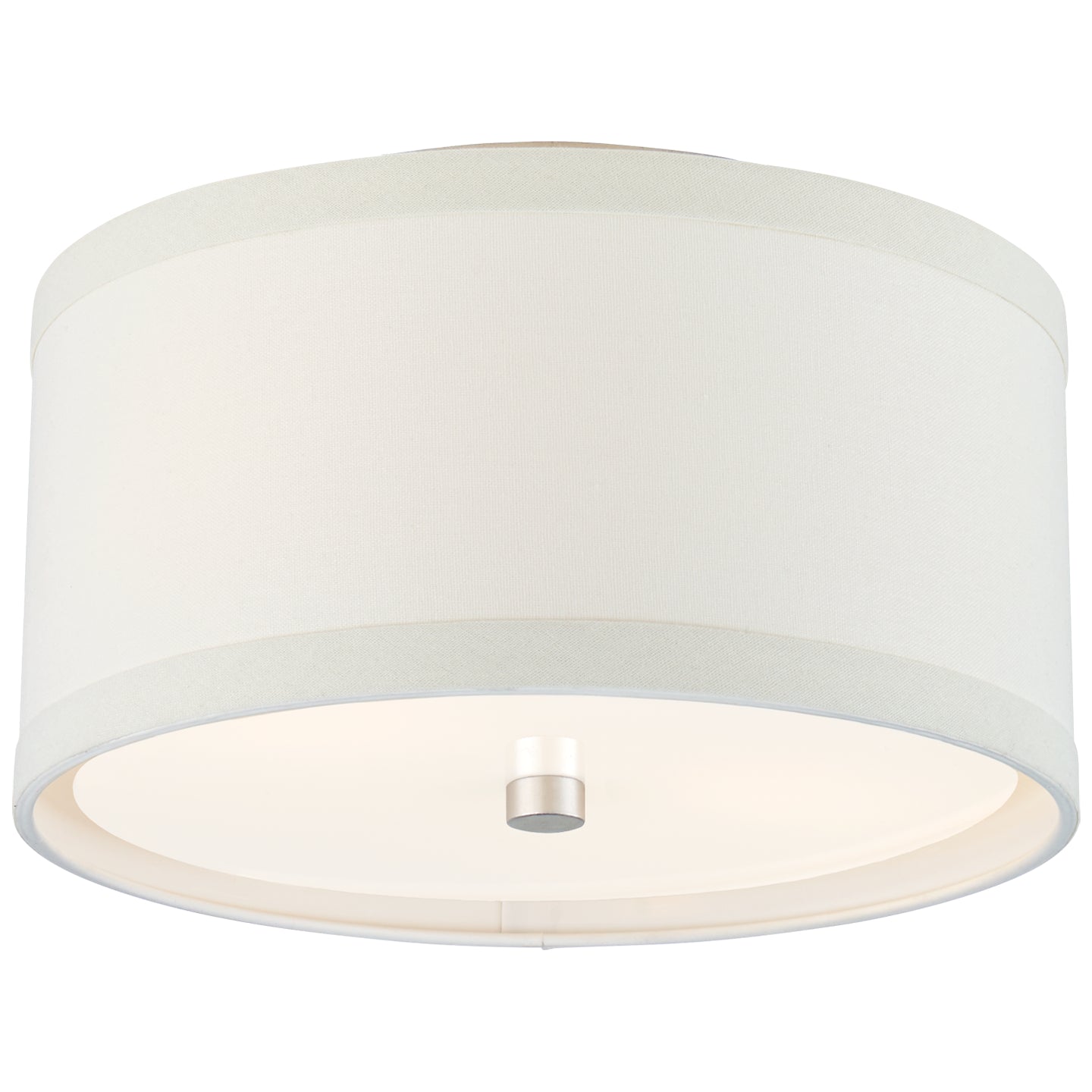 Visual Comfort Signature - KS 4070BSL-L - Two Light Flush Mount - Walker - Burnished Silver Leaf