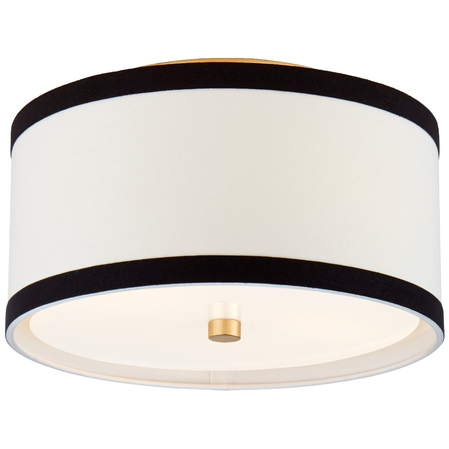 Visual Comfort Signature - KS 4070G-L/BL - Two Light Flush Mount - Walker - Gild