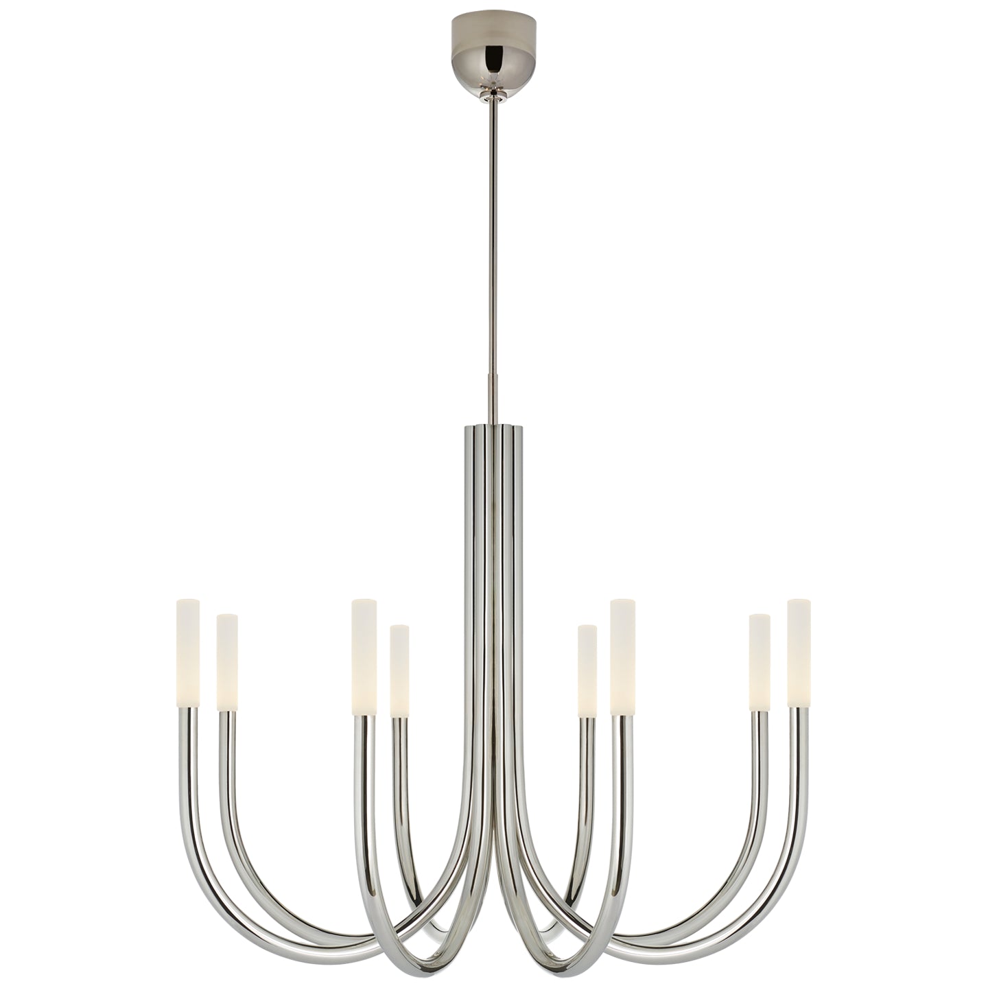 Visual Comfort Signature - KW 5581PN-EC - LED Chandelier - Rousseau - Polished Nickel