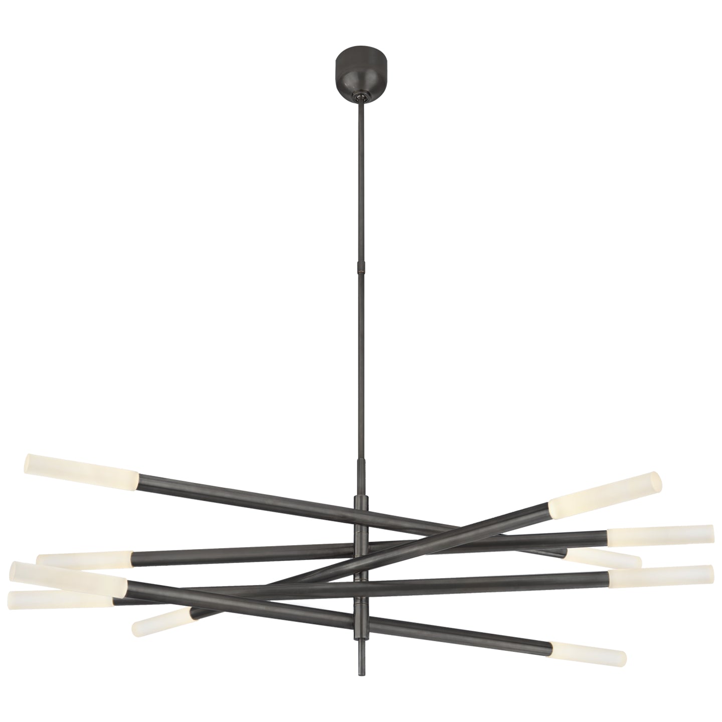 Visual Comfort Signature - KW 5587BZ-EC - LED Chandelier - Rousseau - Bronze