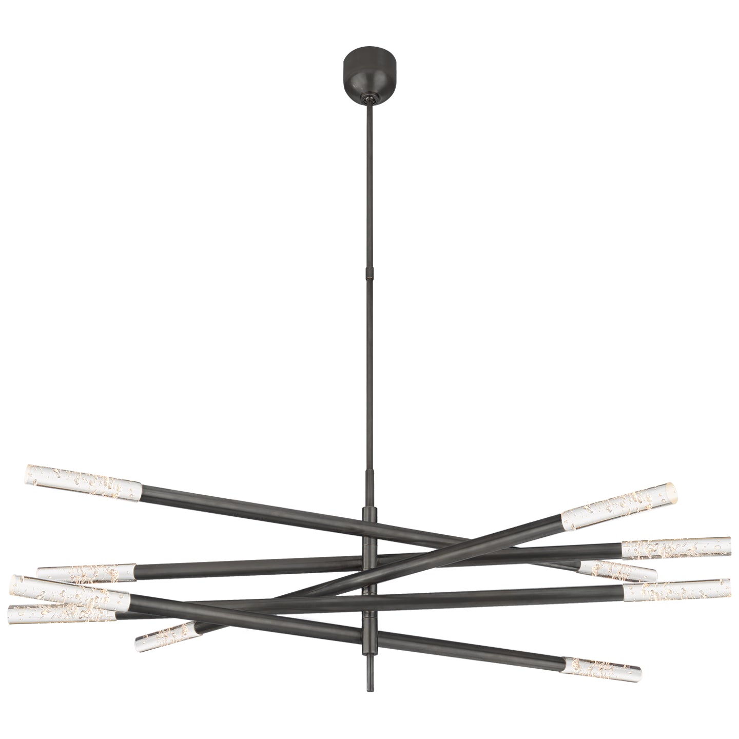 Visual Comfort Signature - KW 5587BZ-SG - LED Chandelier - Rousseau - Bronze