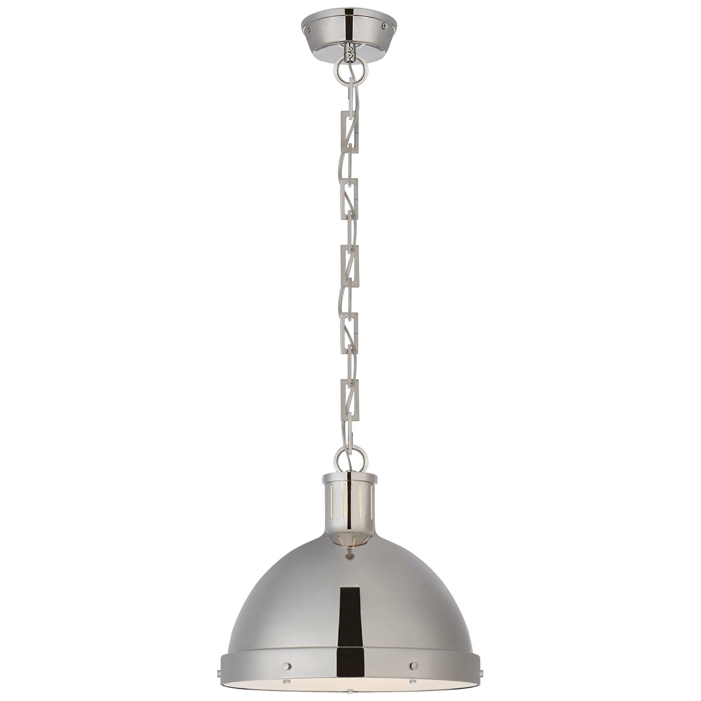 Visual Comfort Signature - TOB 5069PN - Two Light Pendant - Hicks - Polished Nickel