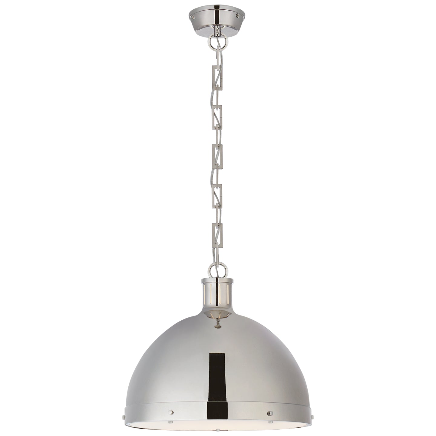 Visual Comfort Signature - TOB 5071PN - Two Light Pendant - Hicks - Polished Nickel