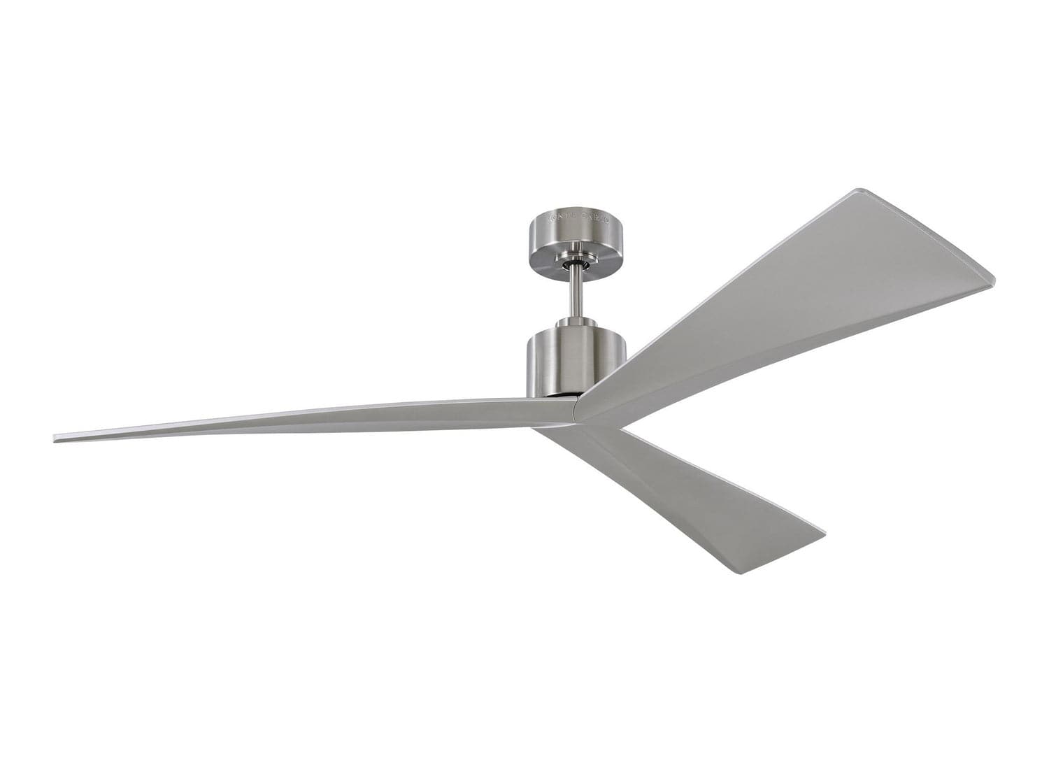 Visual Comfort Fan - 3ADR60BS - 60``Ceiling Fan - Adler 60 - Brushed Steel