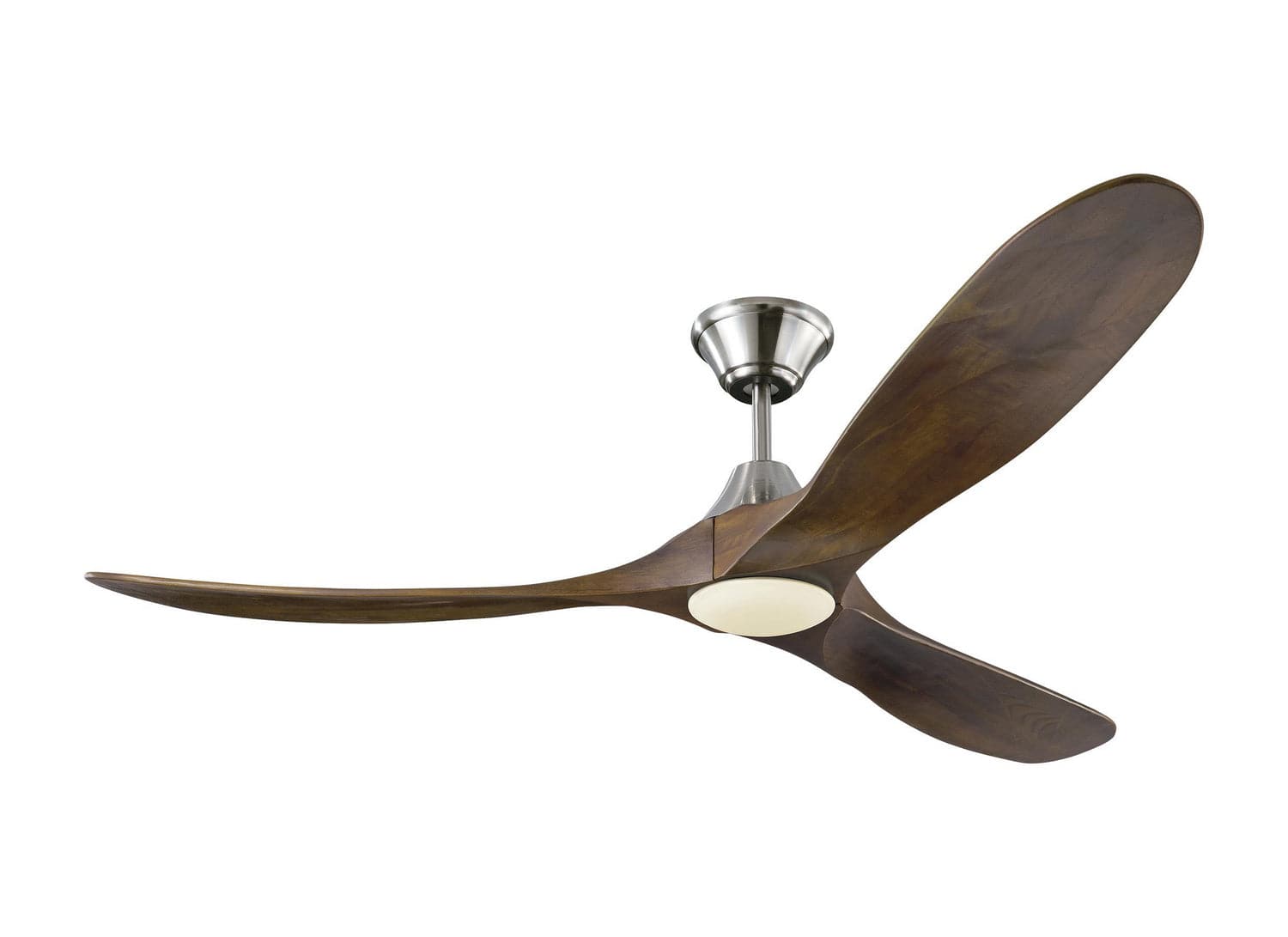 Visual Comfort Fan - 3MAVR60BSD - 60``Ceiling Fan - Maverick 60 LED - Brushed Steel