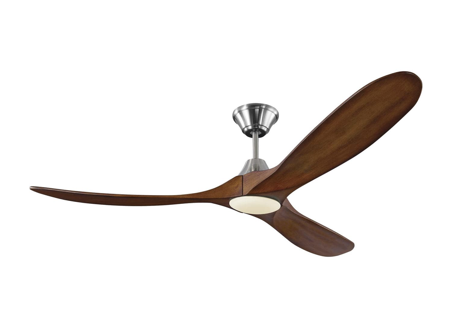 Visual Comfort Fan - 3MAVR60BSKOAD - 60``Ceiling Fan - Maverick 60 LED - Brushed Steel